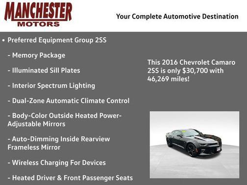 2016 Chevrolet Camaro 2SS