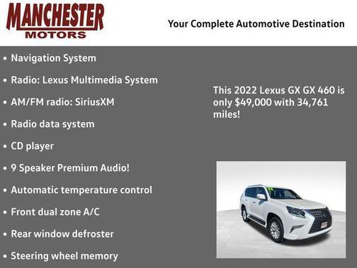 2022 Lexus GX 460 Base
