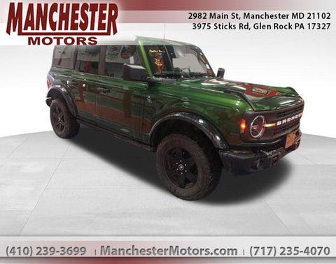 Eruption Green Metallic 2024 Ford Bronco Black Diamond