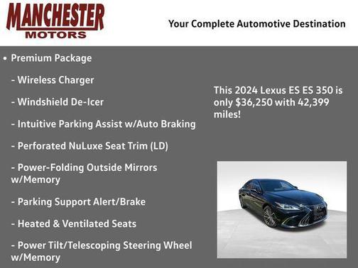 2024 Lexus ES 350 Base