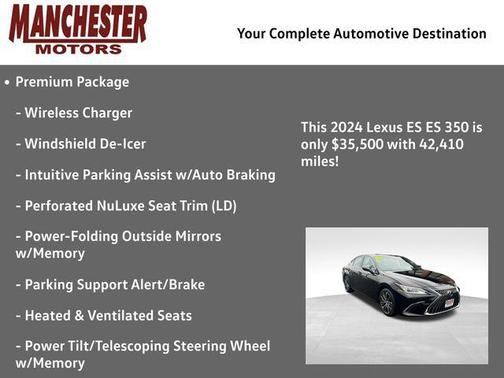 2024 Lexus ES 350 Base