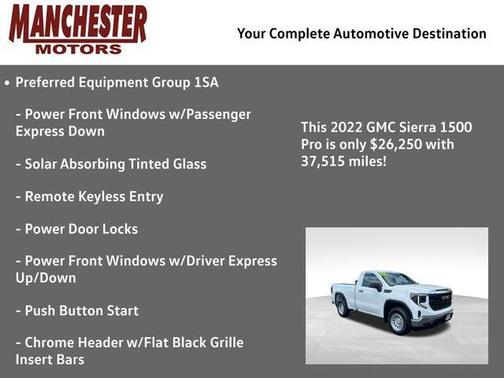 2022 GMC Sierra 1500 Pro