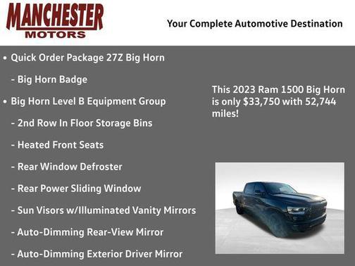 2023 RAM 1500 Big Horn/Lone Star