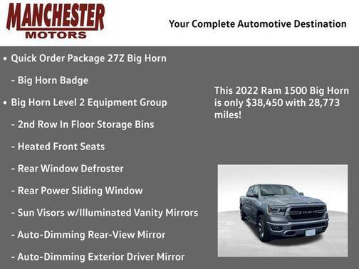 2022 RAM 1500 Big Horn/Lone Star
