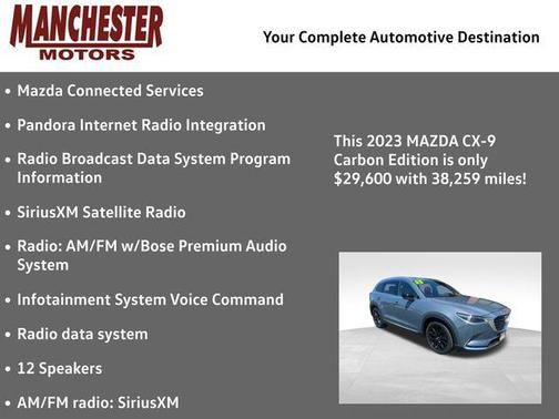 Polymetal Gray Metallic 2023 Mazda CX-9 Carbon Edition