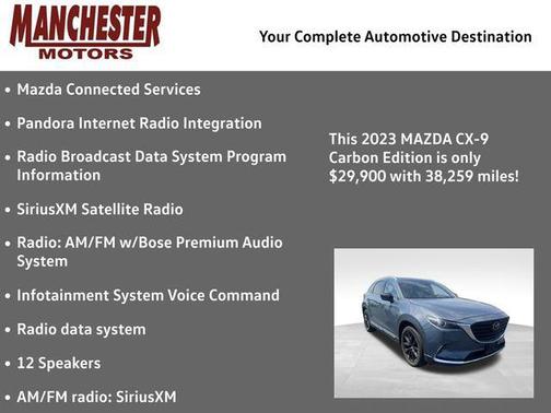 Polymetal Gray Metallic 2023 Mazda CX-9 Carbon Edition