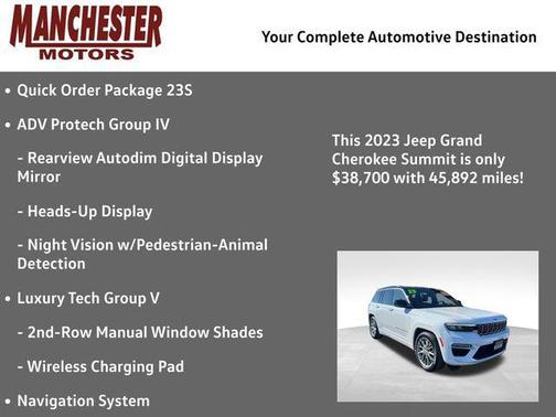 2023 Jeep Grand Cherokee Summit