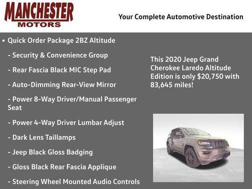 2020 Jeep Grand Cherokee Altitude