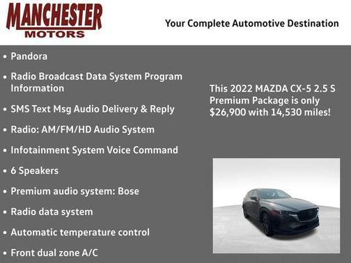 2022 Mazda CX-5 2.5 S Premium Package