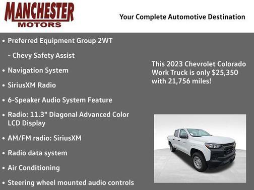 2023 Chevrolet Colorado WT