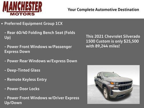 2021 Chevrolet Silverado 1500 Custom