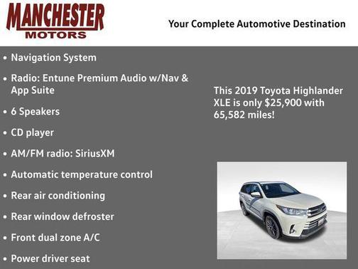 2019 Toyota Highlander XLE