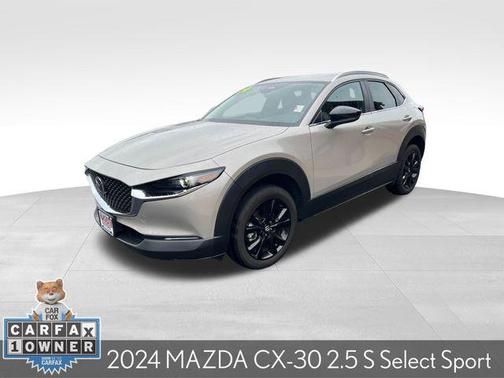 Platinum Quartz Metallic 2024 Mazda CX-30 2.5 S Select Sport