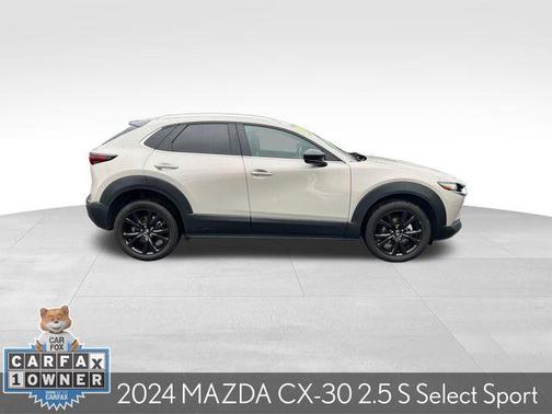 Platinum Quartz Metallic 2024 Mazda CX-30 2.5 S Select Sport