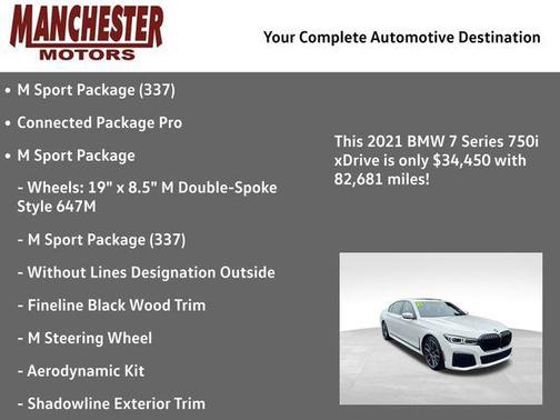 2021 BMW 750 i xDrive