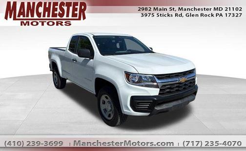Summit White 2021 Chevrolet Colorado WT