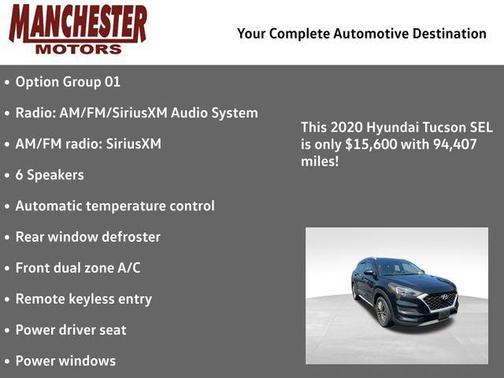 2020 Hyundai TUCSON SEL