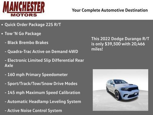 2022 Dodge Durango R/T
