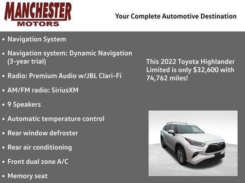 2022 Toyota Highlander Limited