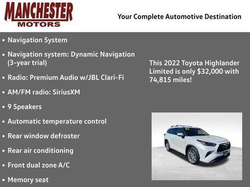 2022 Toyota Highlander Limited