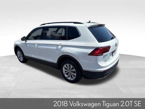 Pure White 2018 Volkswagen Tiguan 2.0T SE 4MOTION