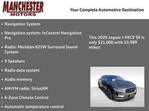 2020 Jaguar I-PACE SE