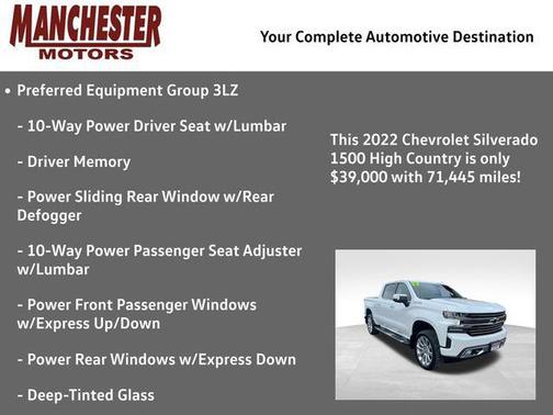 2022 Chevrolet Silverado 1500 High Country