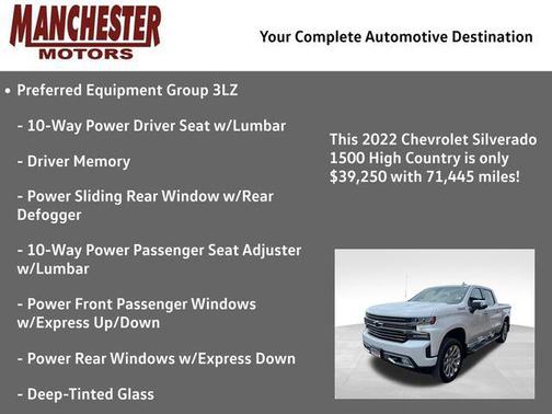 2022 Chevrolet Silverado 1500 High Country