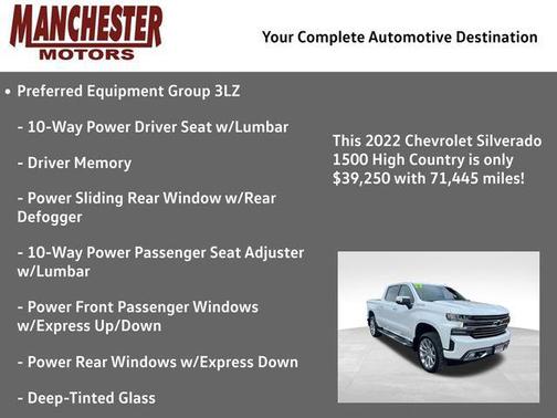 2022 Chevrolet Silverado 1500 High Country