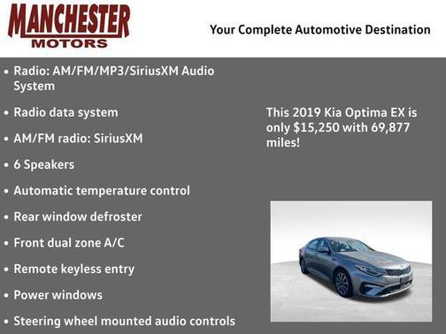 2019 Kia Optima EX