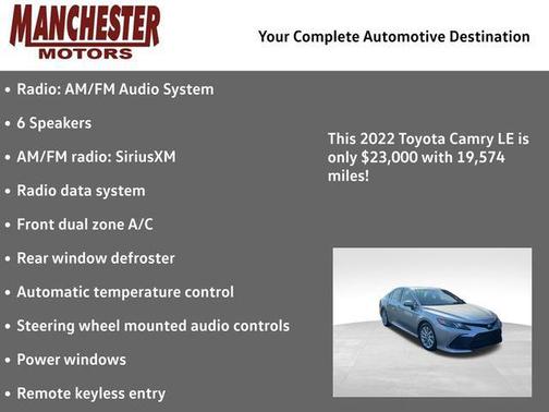 2022 Toyota Camry LE