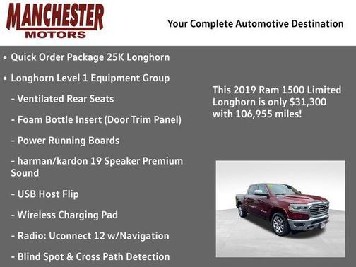 2019 RAM 1500 Longhorn