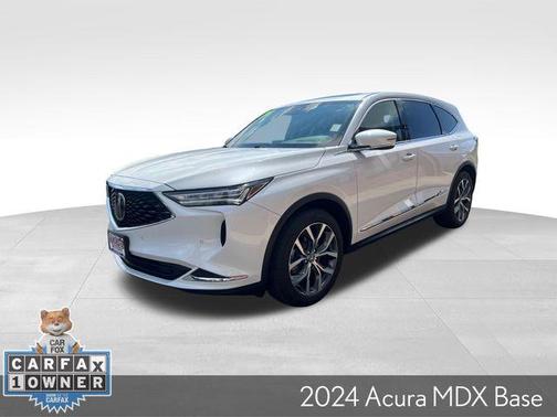Platinum White Pearl 2024 Acura MDX Technology