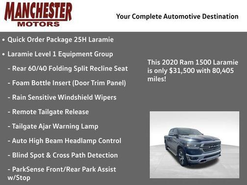 2020 RAM 1500 Laramie