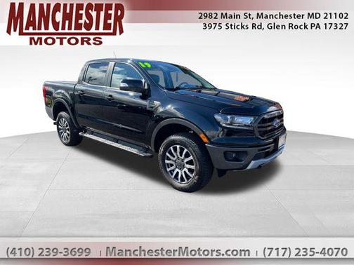 Shadow Black 2019 Ford Ranger LARIAT