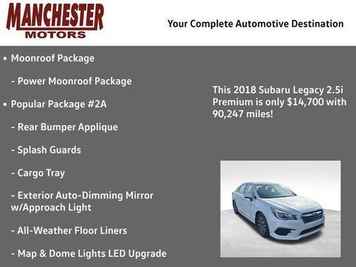 2018 Subaru Legacy Premium
