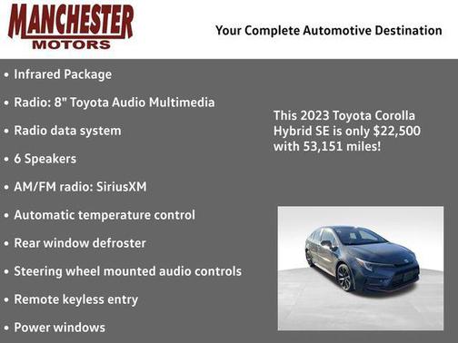 2023 Toyota Corolla SE