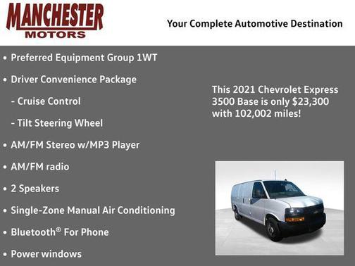 2021 Chevrolet Express 3500 Work Van