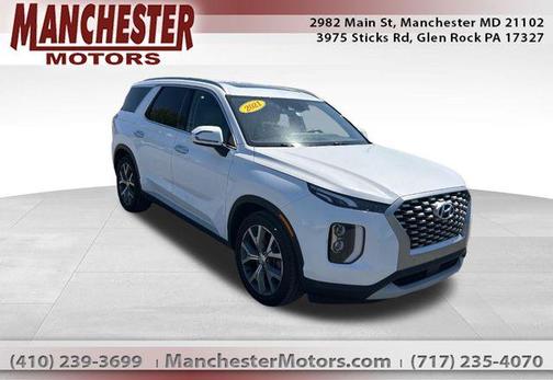 Hyper White 2021 Hyundai PALISADE SEL