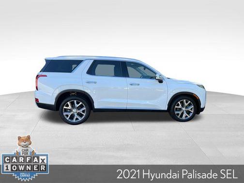 Hyper White 2021 Hyundai PALISADE SEL