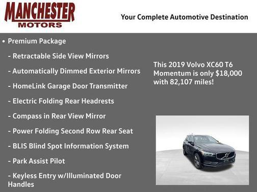 2019 Volvo XC60 T6 Momentum
