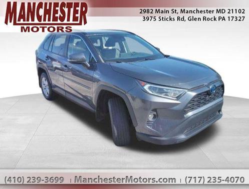 Magnetic Gray Metallic 2021 Toyota RAV4 Hybrid XLE