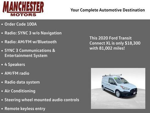 2020 Ford Transit Connect XL