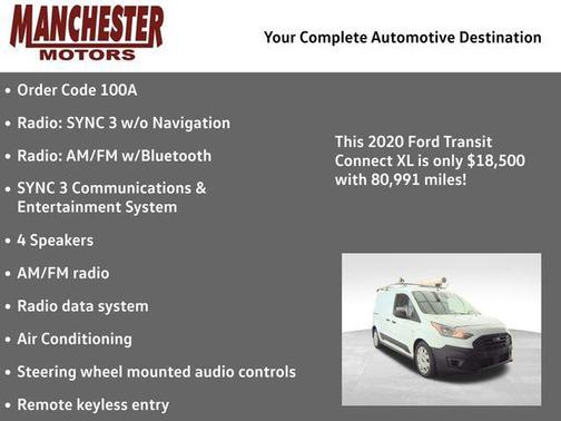 2020 Ford Transit Connect XL