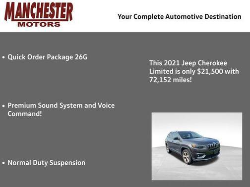 2021 Jeep Cherokee Limited