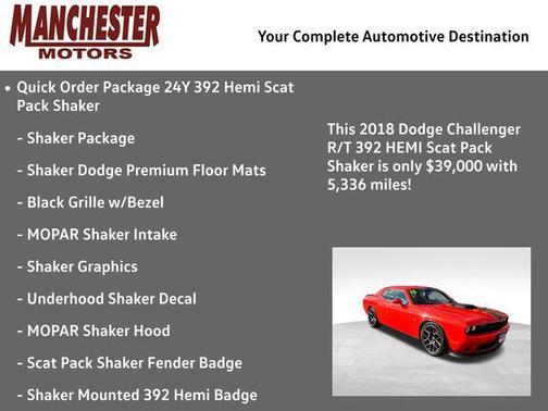 2018 Dodge Challenger R/T Scat Pack