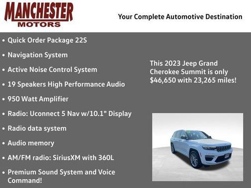 2023 Jeep Grand Cherokee Summit