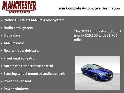 2022 Honda Accord Sport 1.5T