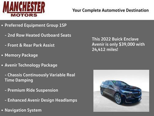 2022 Buick Enclave Avenir