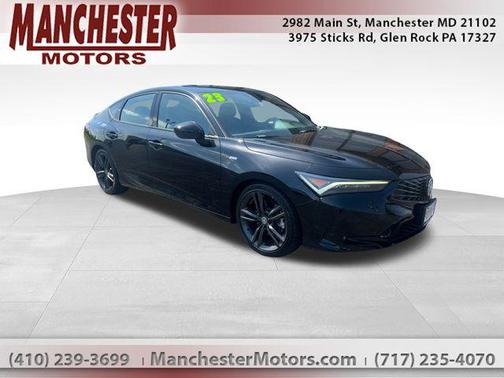 Majestic Black Pearl 2023 Acura Integra A-Spec Package